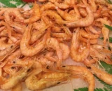 gamba de huelva cocida